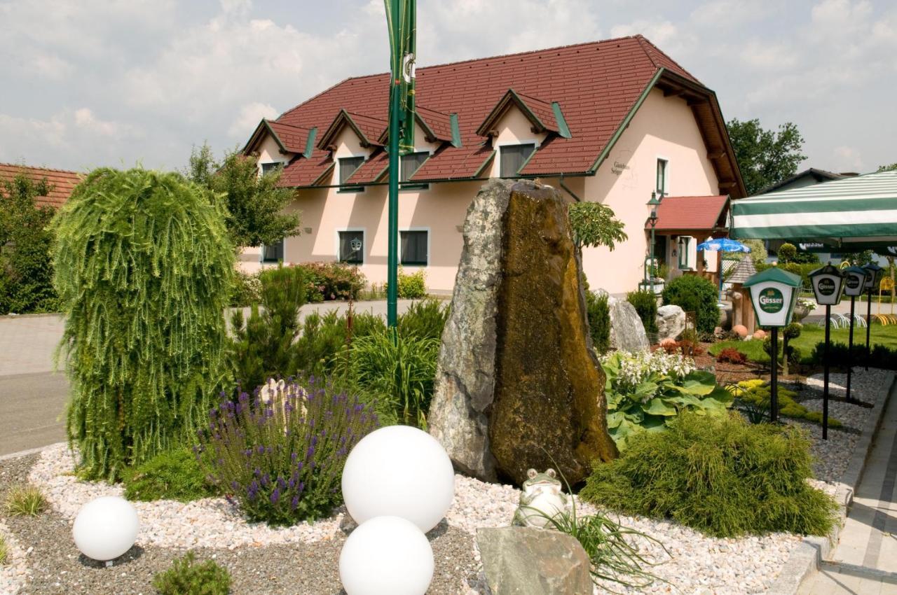 Restaurant Gaestehaus Seiger Sankt Lorenzen bei Knittelfeld Buitenkant foto